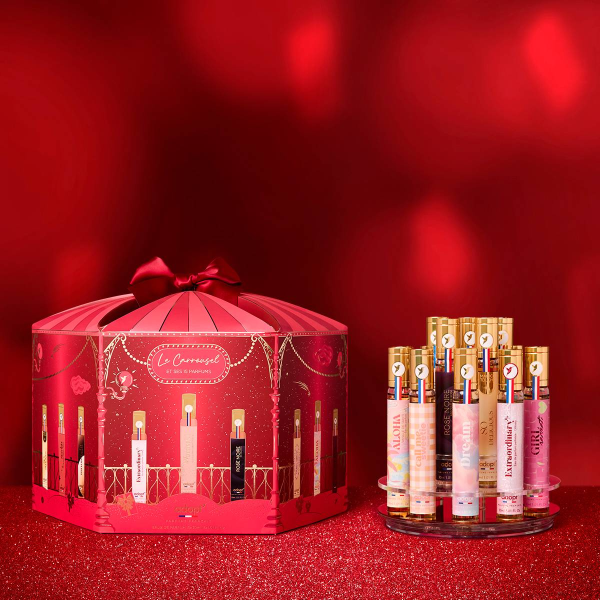Coffret 15 x Eaux de parfum 30 ml - Le carrousel à parfums