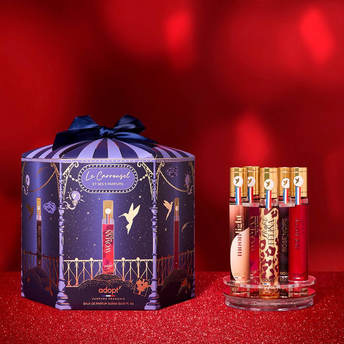 Coffret 5 x Eaux de parfum 30 ml - Le carrousel à parfums