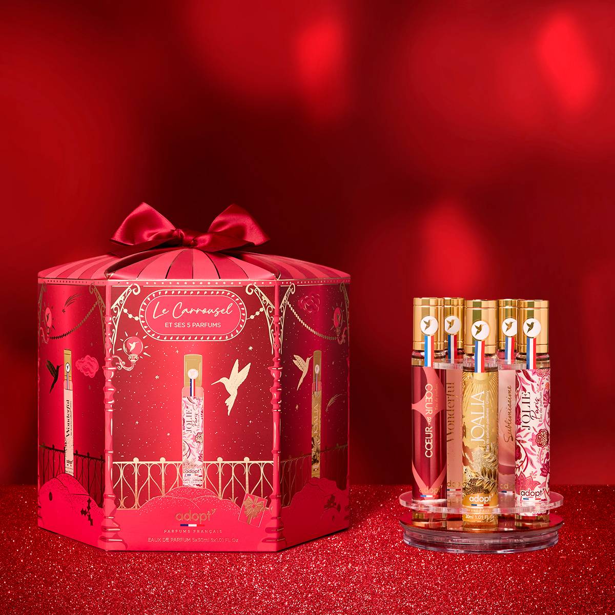 Coffret 5 x Eaux de parfum 30 ml - Le carrousel à parfums