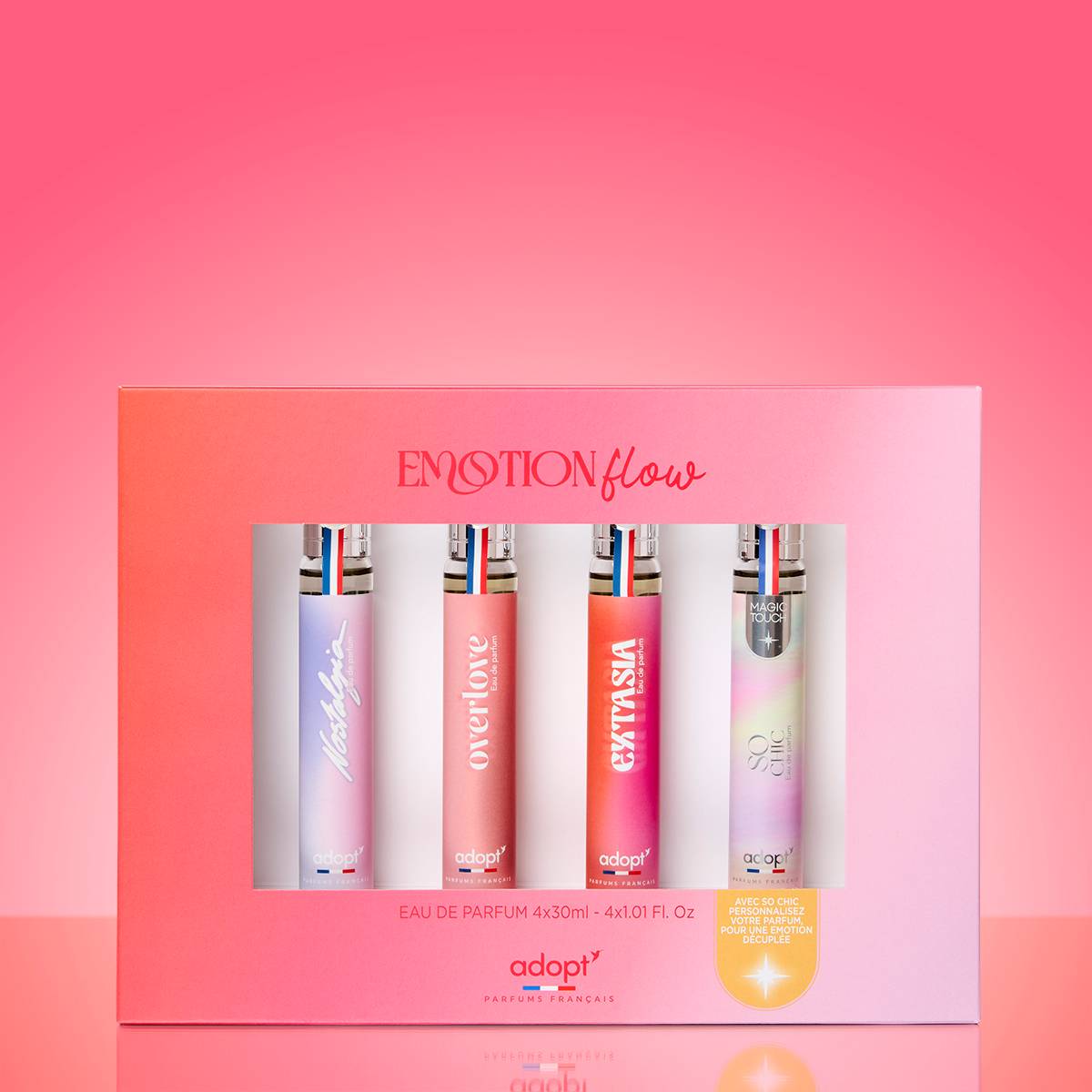 Coffret 4 x Eaux de parfum 30 ml - Emotion Flow