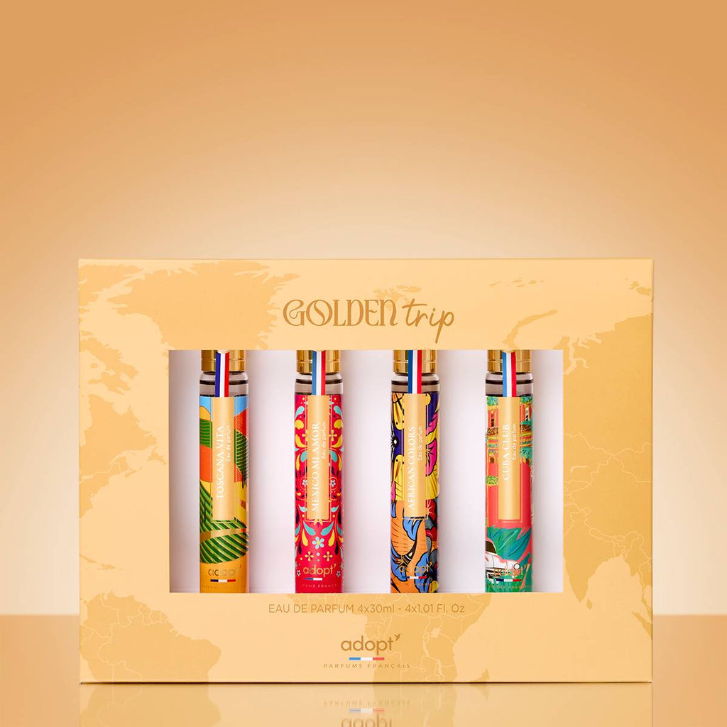 Coffret 4 x Eaux de parfum 30 ml - Golden Trip