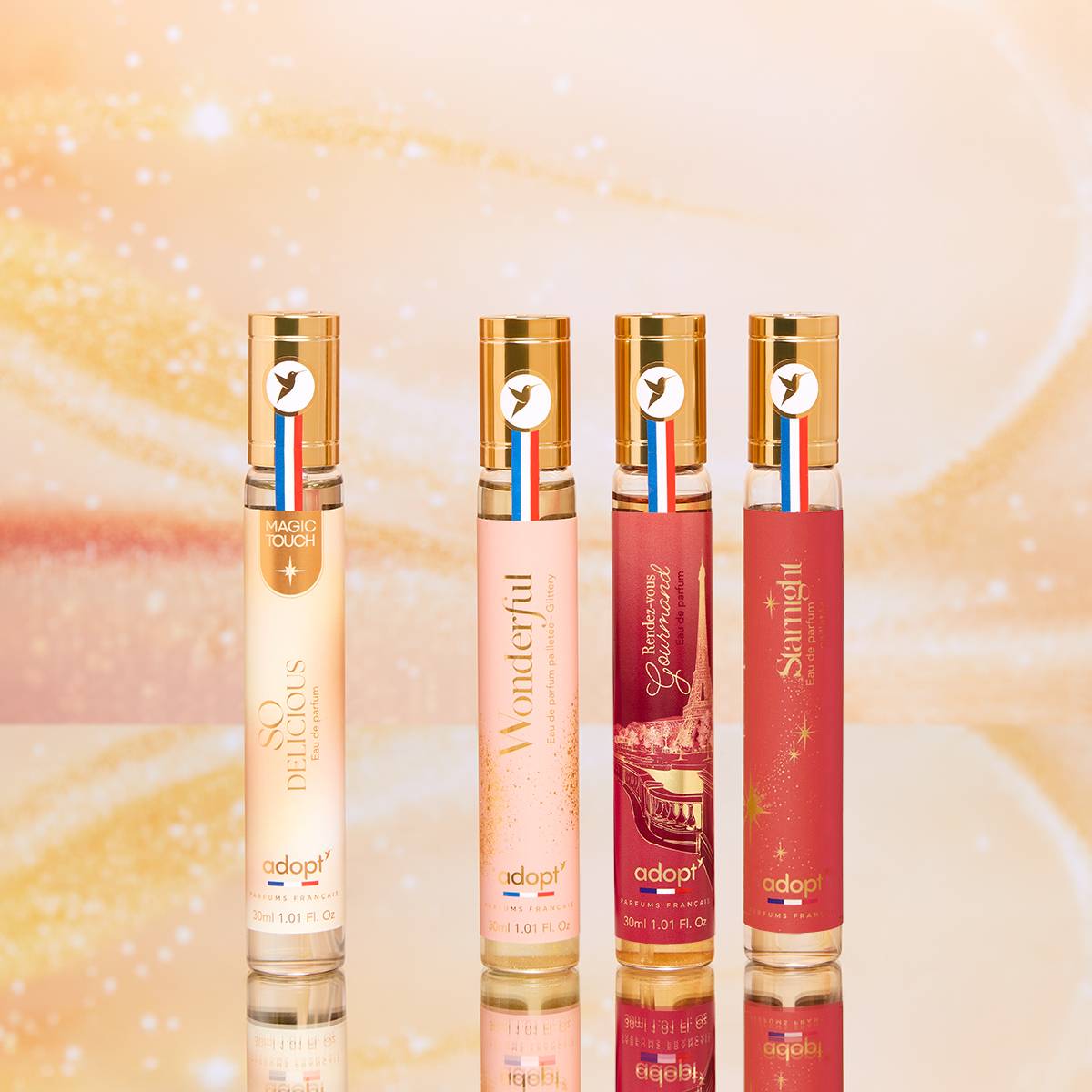 Coffret 4 eaux de parfums So Delicious 30 ml + Wonderful 30 ml + Starnight 30 ml + Rendez-vous gourmand 30 ml - So Delicious