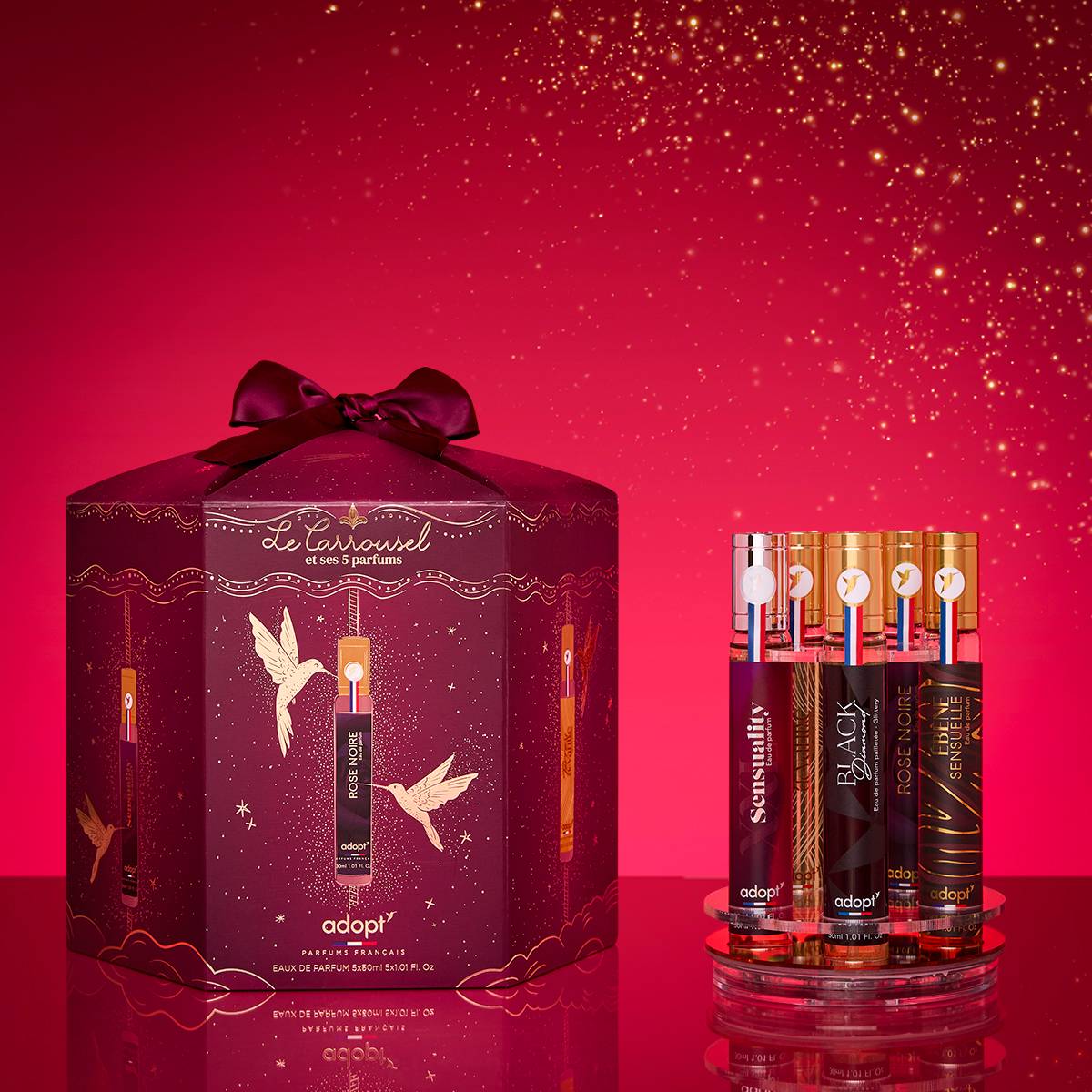 Carrousel Caractère - Caroussel 5 x eaux de parfums 30 ml