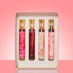 Merci - Coffret métal 4 x eaux de parfum 30 ml Absolument rose + Au féminin + Avenue des fleurs + My rose