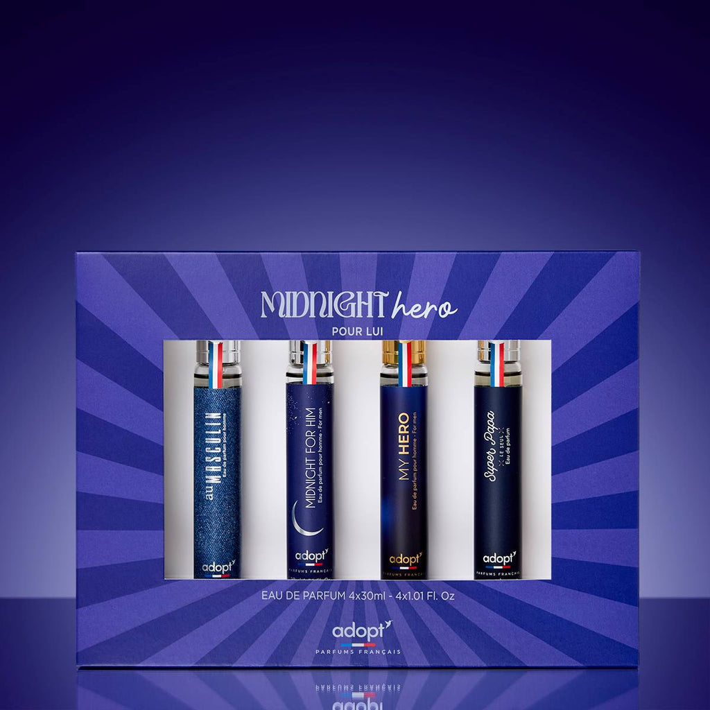 Coffret 4 x Eaux de parfum 30 ml - Midnight Hero