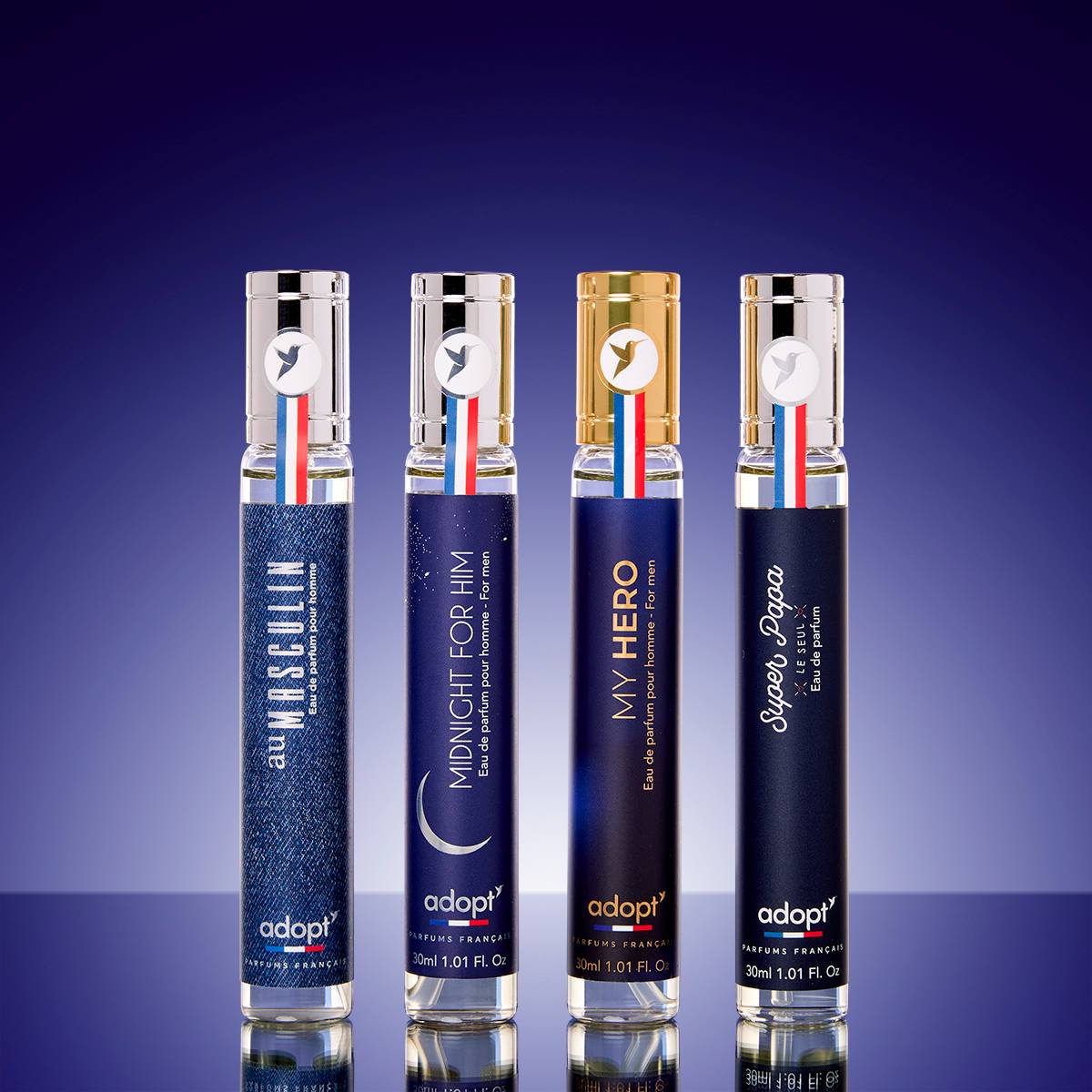 Coffret 4 x Eaux de parfum 30 ml - Midnight Hero