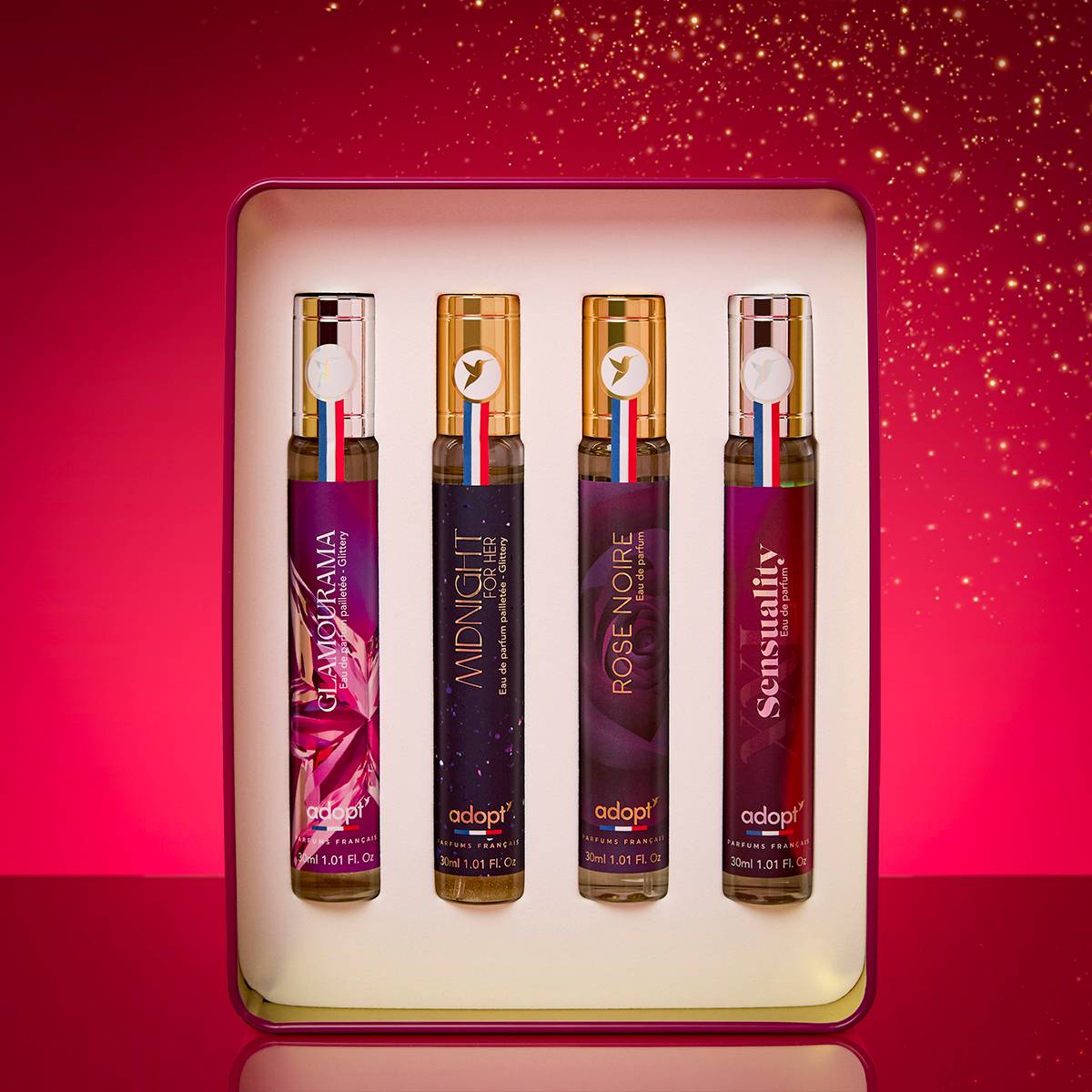 Night Glow - Coffret 4 x eaux de parfums 30 ml