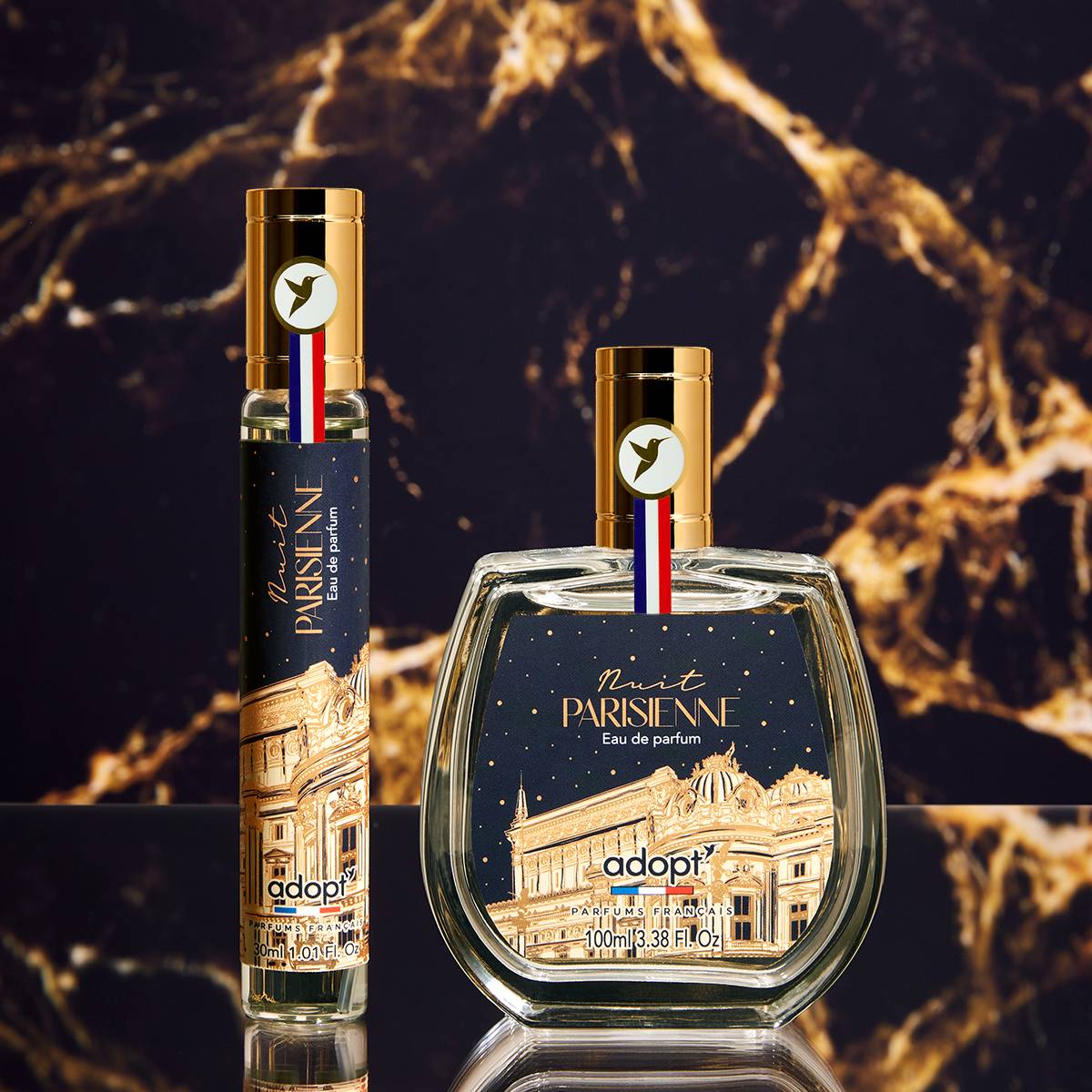 Coffret eau de parfum 30 ml + 100 ml - Nuit Parisienne