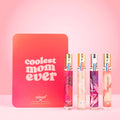 Coffret métal 4 eaux de parfum 30ml - Woman + Glamourama + Fleur de vanille + Love Infinity - Coolest mom ever