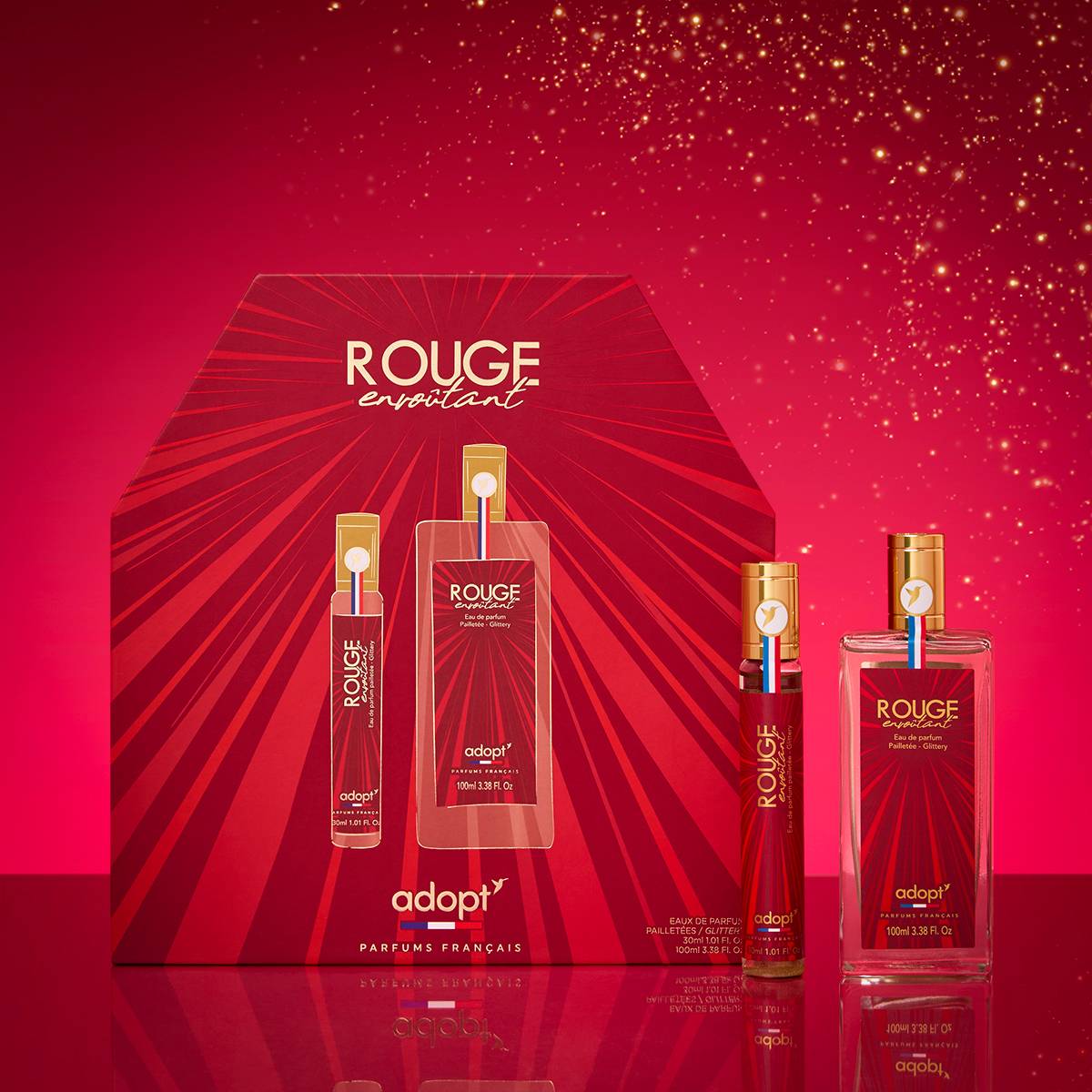 Rouge Envoûtant - Coffret eaux de parfums 30 ml et 100 ml