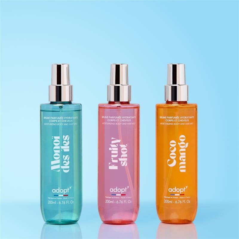 Scents of Summer - Coffret 3x200ml brume parfumée hydratante corps et cheveux