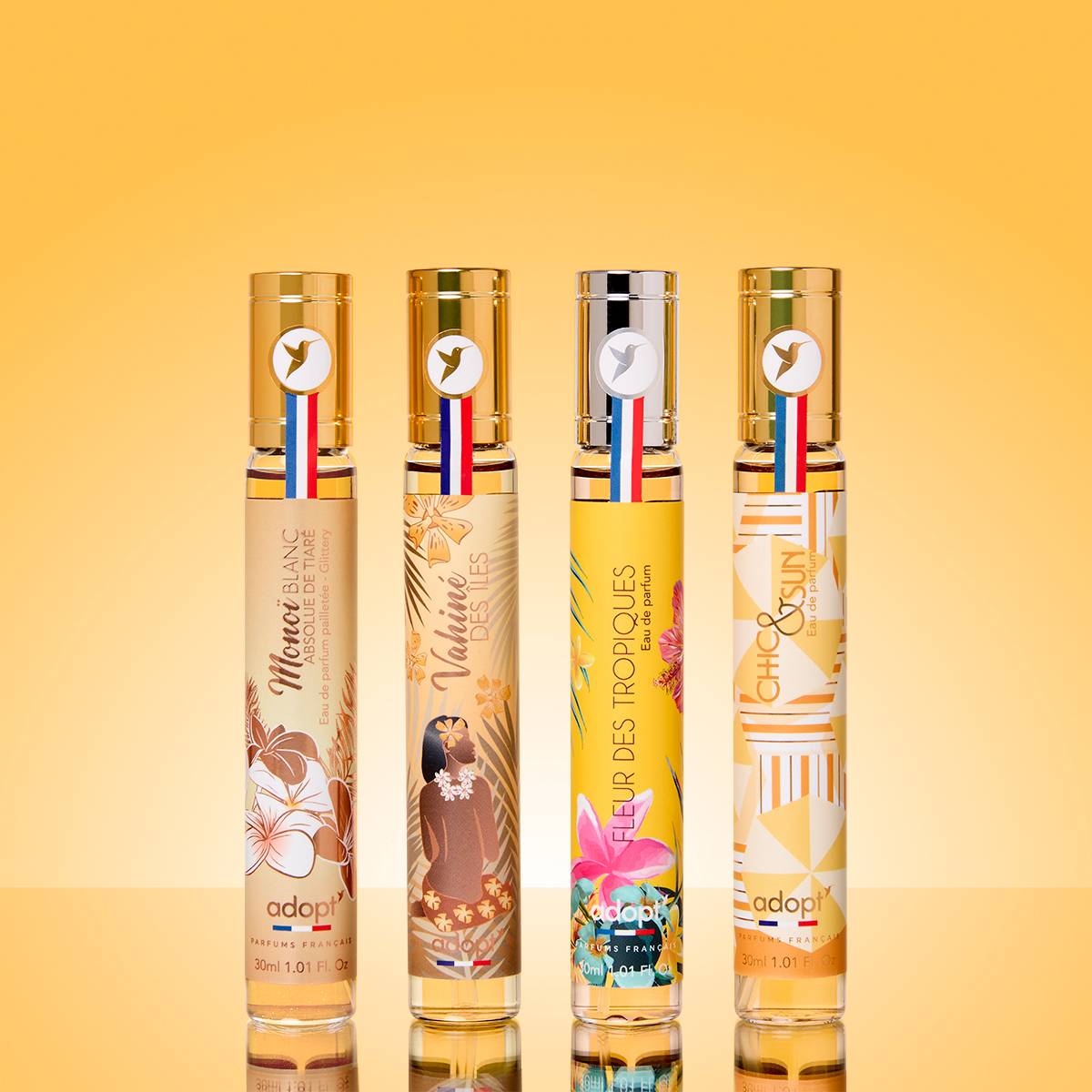 Coffret 4 x Eaux de parfum 30 ml - Soleil Sensuel