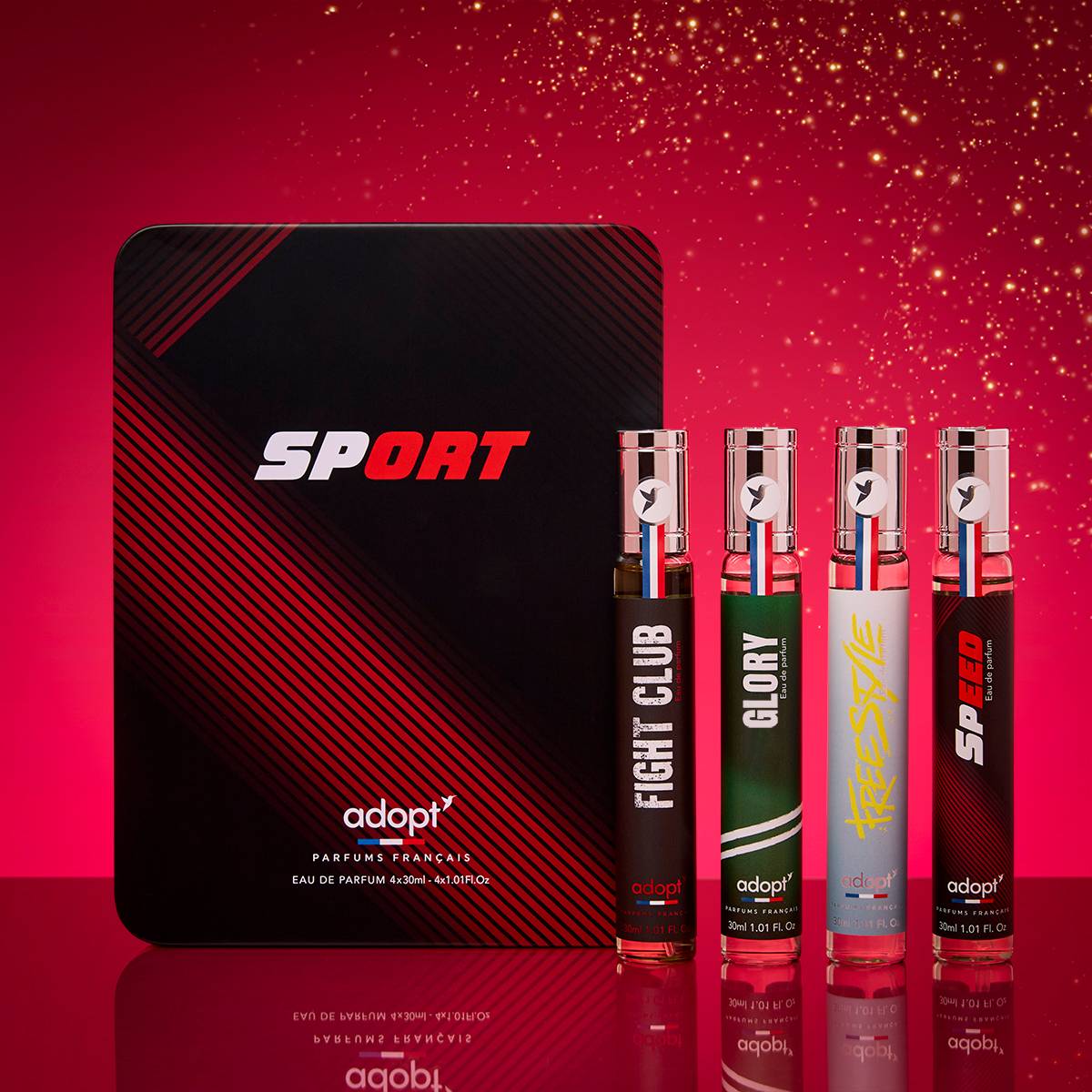 Sport - Coffret 4 x eaux de parfums 30 ml